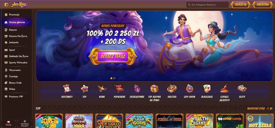 Recenzja Abu King Casino dla graczy z Polski