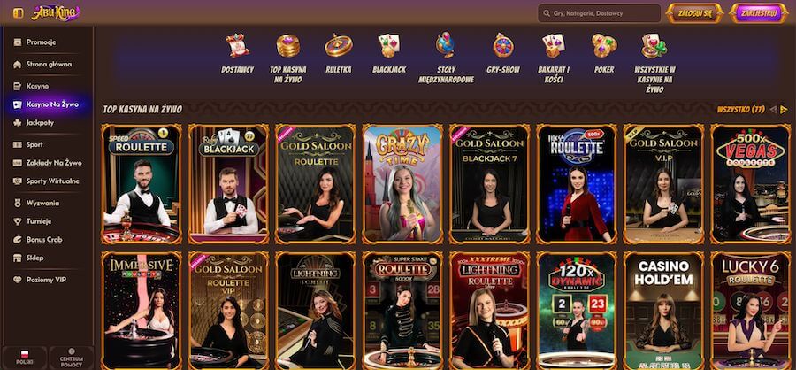 Recenzja: Aplikacja na prawdziwe pieniądze Abuking Casino Entertainment Platform dla graczy z Polski