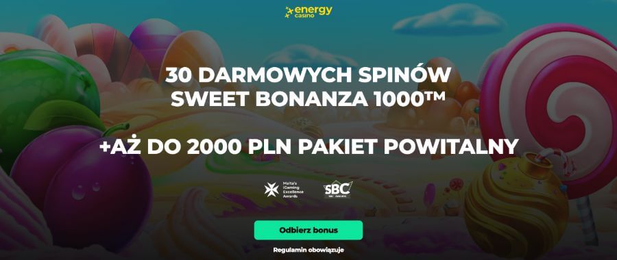 50 euro bonusu w Energy Casino, czy to się opłaca? Recenzja dla polskich graczy