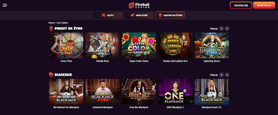 Recenzja FireballCasino Official – wyjątkowe miejsce dla polskich graczy