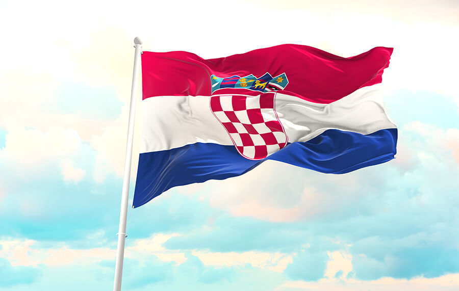 Flaga Chorwacji