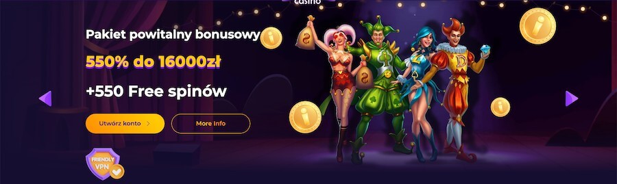 iWild Casino – do 16 000 zł i 570 darmowych spinów