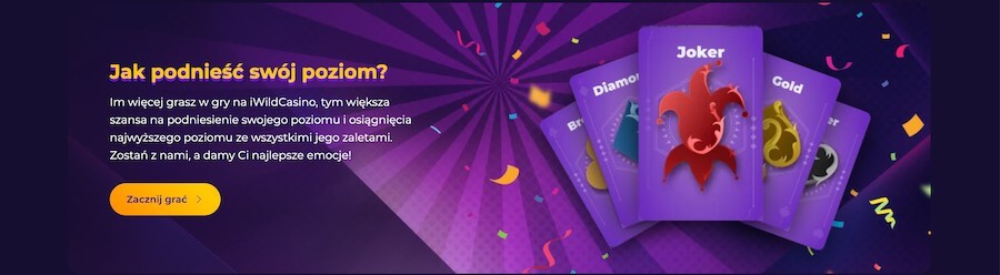 Jak podnieść swój poziom w iWild Casino.