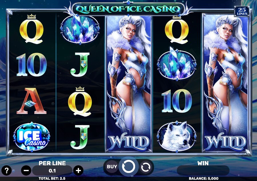 IceCasino - gra Queen of Ice Casino