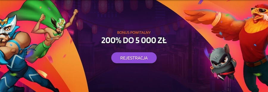 Bonus powitalny kasyna Punterz.