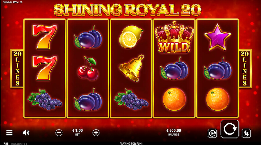 Slot Shining Royal 2.0. od GameArt.