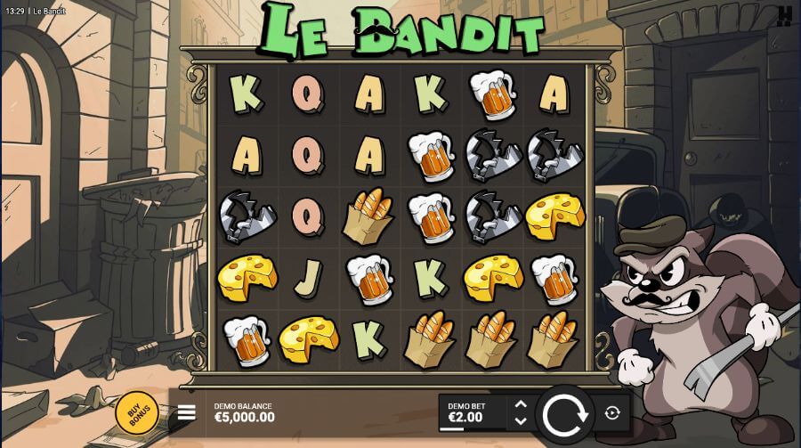 Slot Le Bandit w Trino Casino