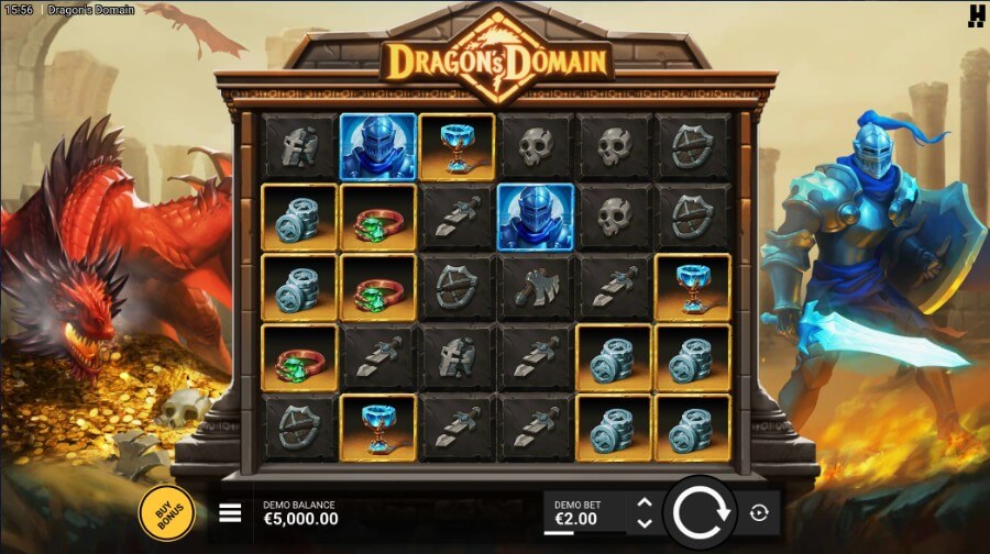 Trino Casino - gra Dragon's Domain