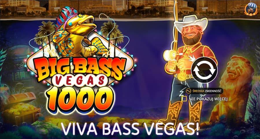 Slot Big Bass Vegas 1000 od Pragmatic Play