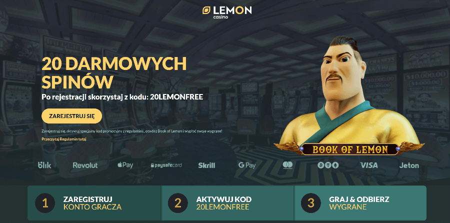 Recenzja Lemon Casino dla graczy z Polski
