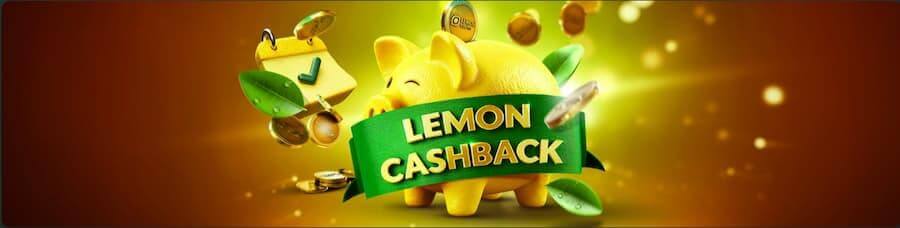 Lemon Casino – bonus bez obrotu: cotygodniowy cashback do 12%