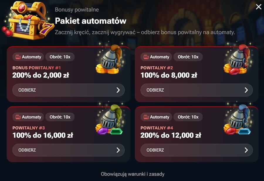 Bonus z niskim wymogiem obrotu w KingdomCasinoIO