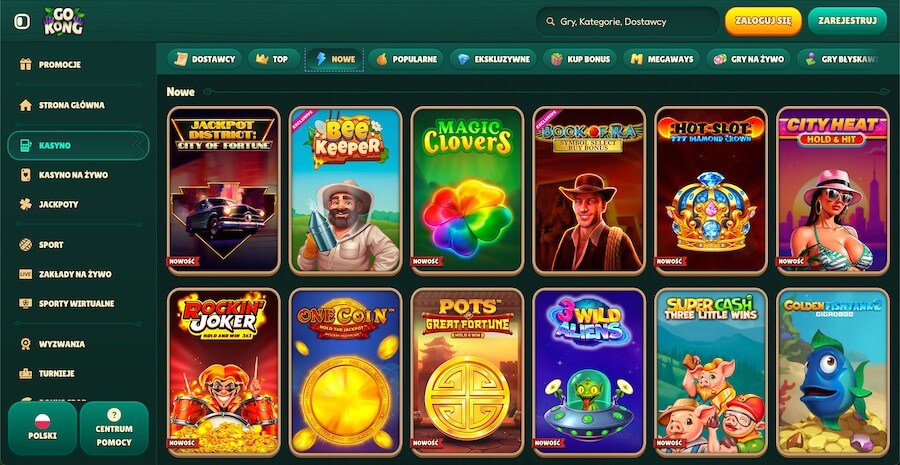Recenzja GOKongCasino Local dla graczy z Polski