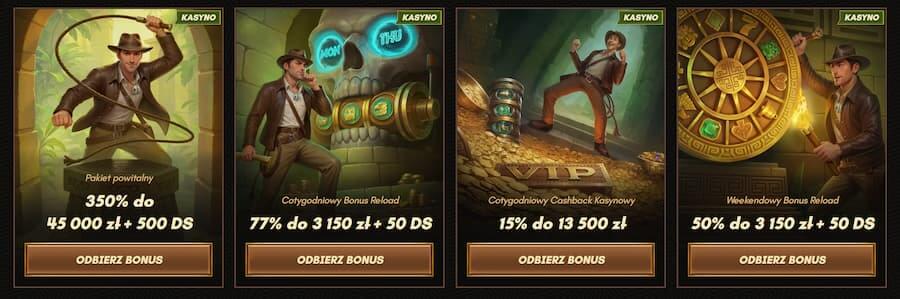 Zestawienie promocji dostępnych w Sankra Casino
