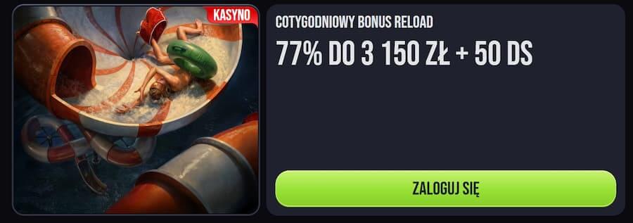 Slimking bonus reload dla obecnych graczy