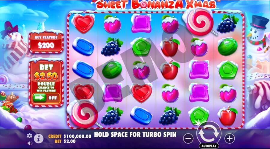 Gra Sweet Bonanza Xmas od Pragmatic Play